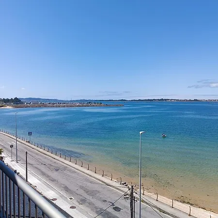 Apartamento Mirador Mar De Castelao, 1ª Linea De Playa Urbana Vilanova de Arousa Exterior foto
